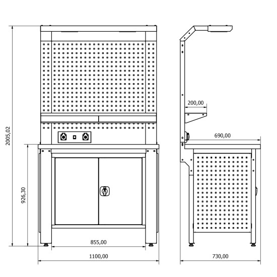 Sybtmz 36.17.13 Plus Çalışma Tezgahı