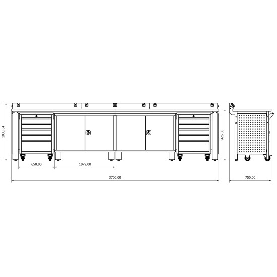 Sybtmz36.17.21 Plus Çalışma Tezgahı