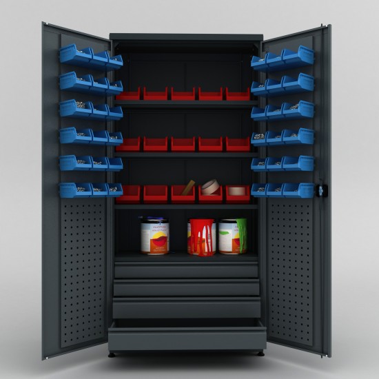 AĞIR ENDÜSTRİYEL MALZEME DOLABI Sybtmz.36.24.26