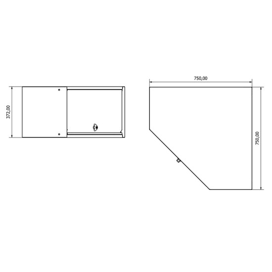 Sybtmz.36.18.30.24  KÖŞE ÜST DOLAP