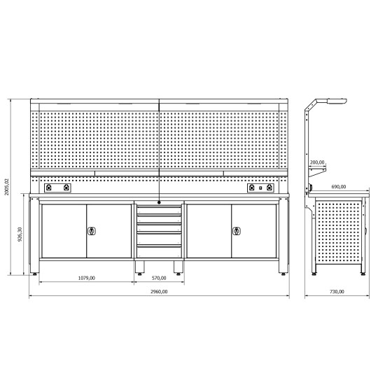 Sybtmz 36.17.26 Plus Çalışma Tezgahı
