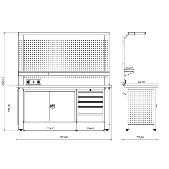 Sybtmz 36.17.27 Plus Çalışma Tezgahı