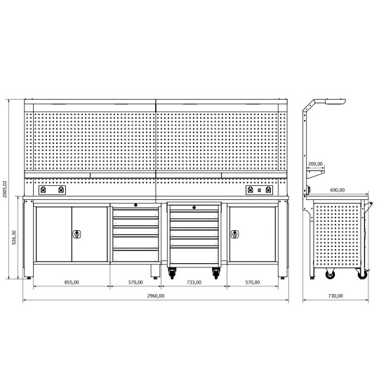 Sybtmz 36.17.59 Plus Çalışma Tezgahı