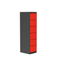 Altı çekmeceli kartoteks ve dosya dolabı