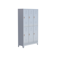 Sybtmz Dolap 6'lı Kale Şifreli Kilitli Soyunma Dolabı