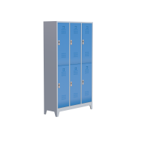 Sybtmz Dolap 6'lı Kale Şifreli Kilitli Soyunma Dolabı