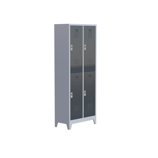 Sybtmz Dolap 4'lü Kale Şifreli Kilitli Soyunma Dolabı