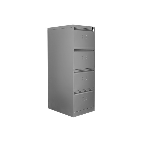 Dört çekmeceli kartoteks ve dosya dolabı