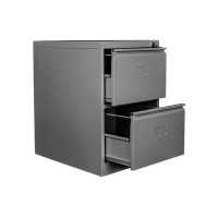 İki çekmeceli kartoteks ve dosya dolabı