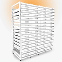 Sybtmz 60.10.04 Dört Üniteli Çekmeceli Eczane Rafı