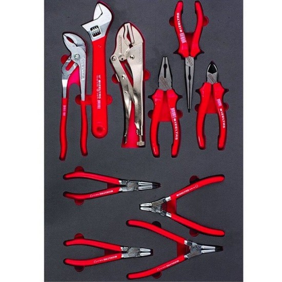 Sybtmz 36.44.01 7 Çekmece (206 Parça İç Set İzeltaş) Pro Takım Arabası