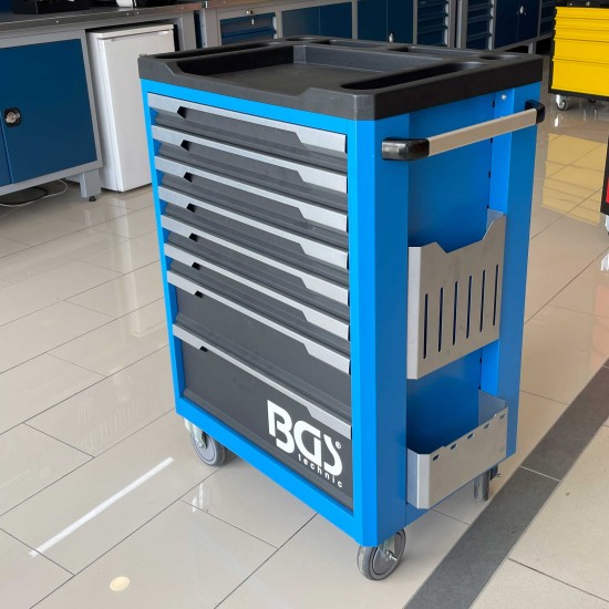 Sybtmz 36.44.01 7 Çekmece (206 Parça İç Set İzeltaş) Pro Takım Arabası