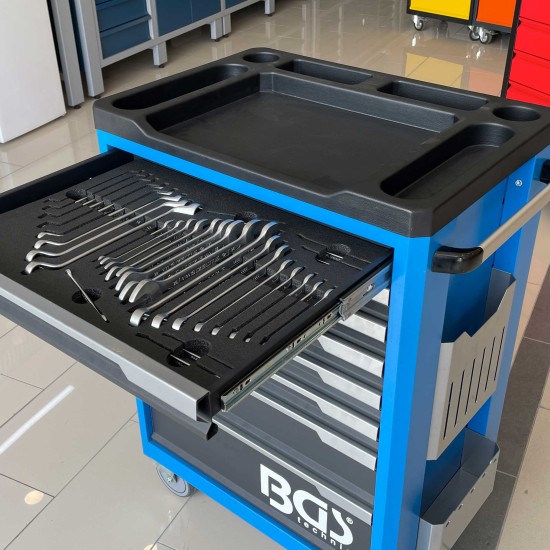 Sybtmz 36.44.01 7 Çekmece (139 Parça İç Set İzeltaş) Plus Takım Arabası