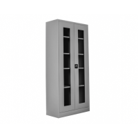 Camlı dosya ve malzeme dolabı