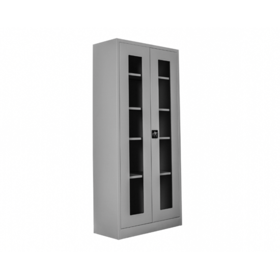 Camlı dosya ve malzeme dolabı