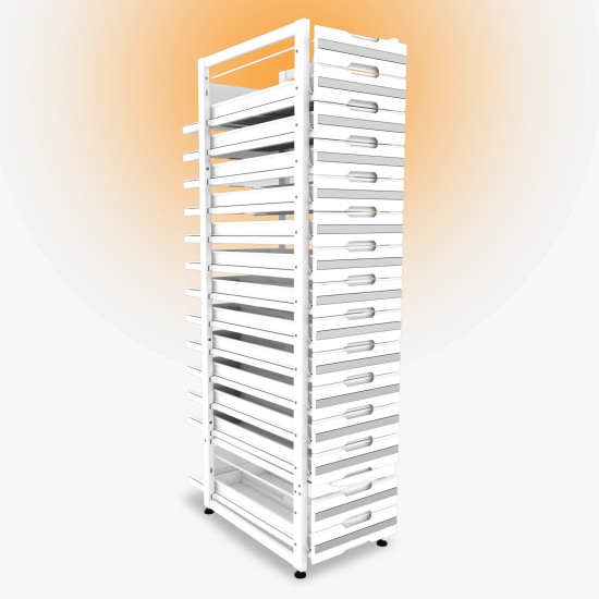 Sybtmz 60.10.01 Tek Üniteli Çekmeceli Eczane Rafı