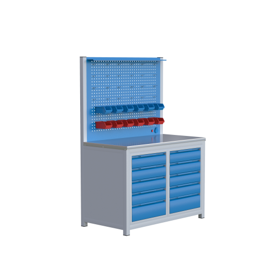 Sybtmz 130CM 10 ÇEKMECELİ ÇALIŞMA TEZGAHI