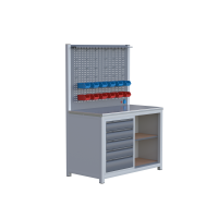 Sybtmz 1.30MT 5 ÇEKMECELİ  RAFLI ÇALIŞMA TEZGAHI