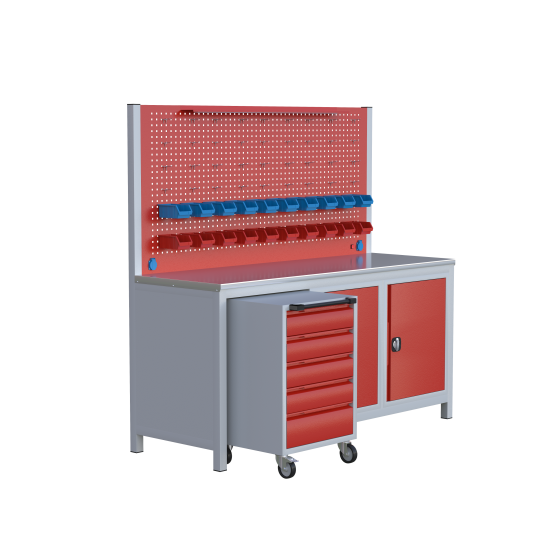 Sybtmz 2MT DOLAPLI SEYYAR ÇALIŞMA TEZGAHI TEZGAHI