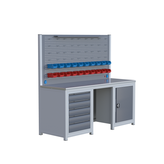 Sybtmz 2MT DOLAPLI 5 ÇEKMECELİ TAKIM TEZGAH