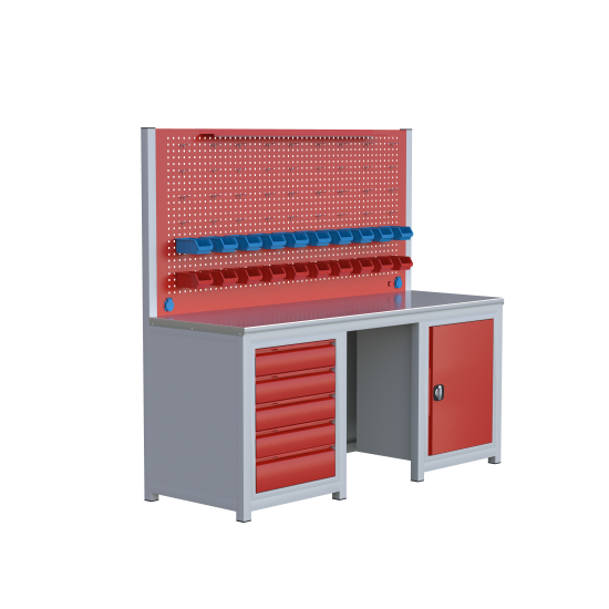 Sybtmz 2MT DOLAPLI 5 ÇEKMECELİ TAKIM TEZGAH