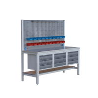 KAMPANYALI 2 MT Sybtmz ÇALIŞMA TEZGAHI 9 ÇEK.