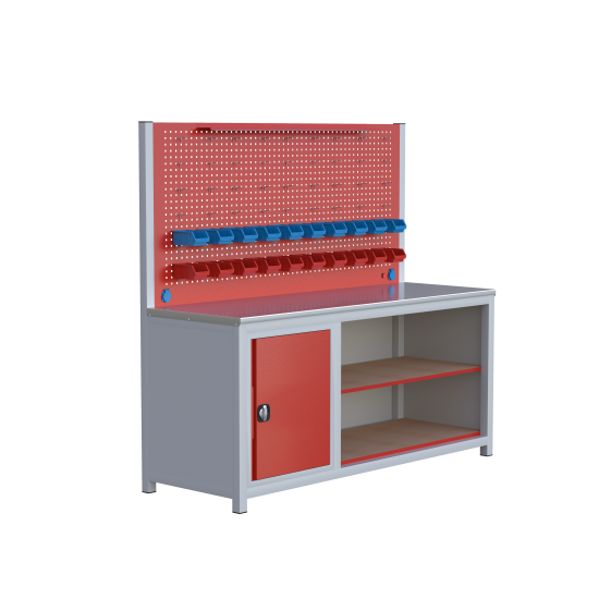 Sybtmz 2MT DOLAPLI RAFLI ÇALIŞMA TEZGAHI