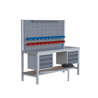 KAMPANYALI 2 MT TABURELİ Sybtmz ÇALIŞMA TEZGAHI 6 ÇEK.