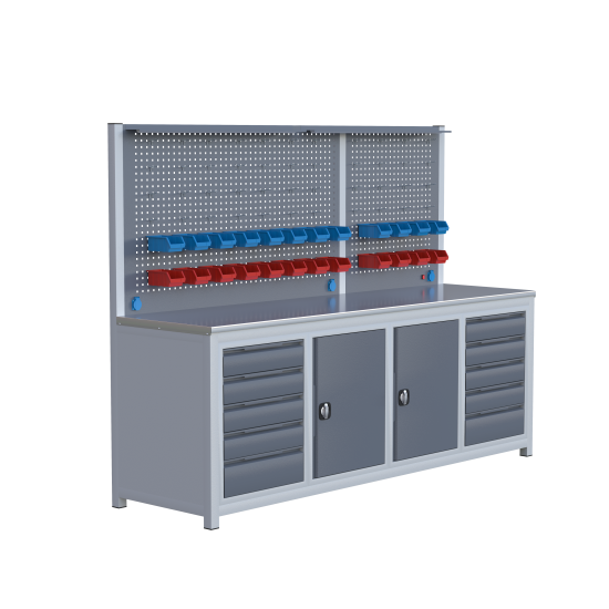 Sybtmz 2.5MT  10 ÇEKMECELİ DOLAPLI TAKIM TEZGAHI