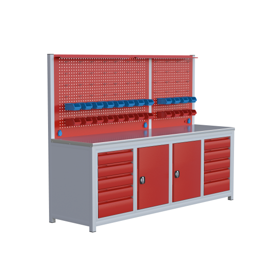 Sybtmz 2.5MT  10 ÇEKMECELİ DOLAPLI TAKIM TEZGAHI