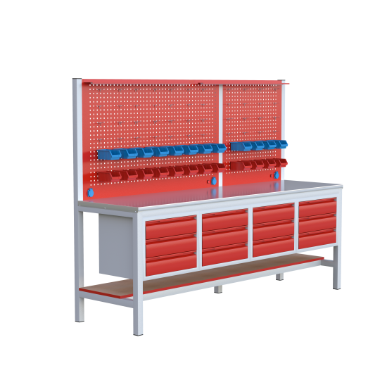 KAMPANYALI 2.5 MT Sybtmz ÇALIŞMA TEZGAHI 12 ÇEK.