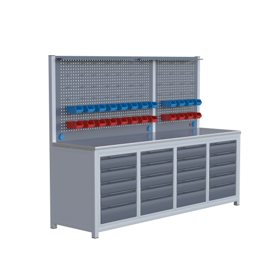 Sybtmz 2.5MT 20 ÇEKMECELİ ÇALIŞMA TEZGAHI