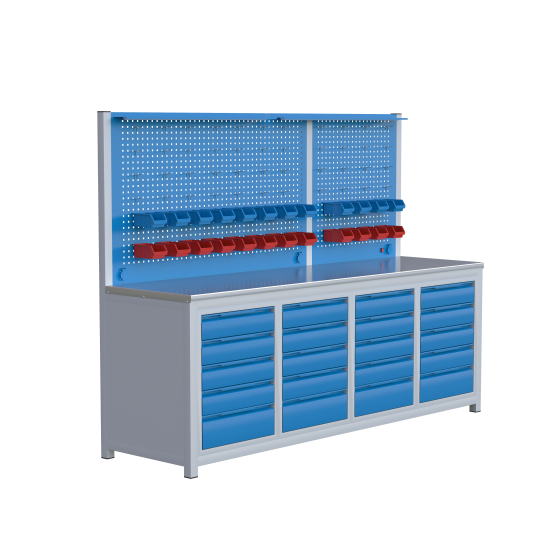 Sybtmz 2.5MT 20 ÇEKMECELİ ÇALIŞMA TEZGAHI