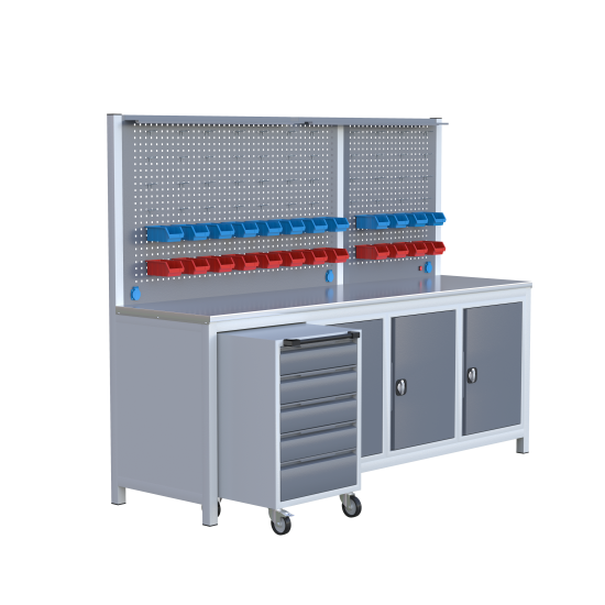 Sybtmz 2.5MT DOLAPLI SEYYAR ÇALIŞMA TEZGAHI