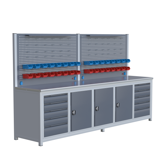 Sybtmz 3MT 10 ÇEKMECELİ DOLAPLI ÇALIŞMA TEZGAHI