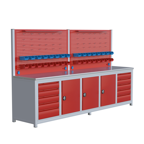 Sybtmz 3MT 10 ÇEKMECELİ DOLAPLI ÇALIŞMA TEZGAHI