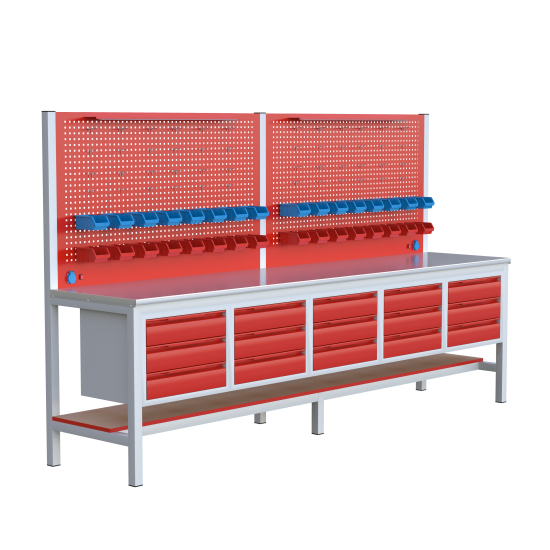 KAMPANYALI 3MT Sybtmz ÇALIŞMA TEZGAHI 15 ÇEK.