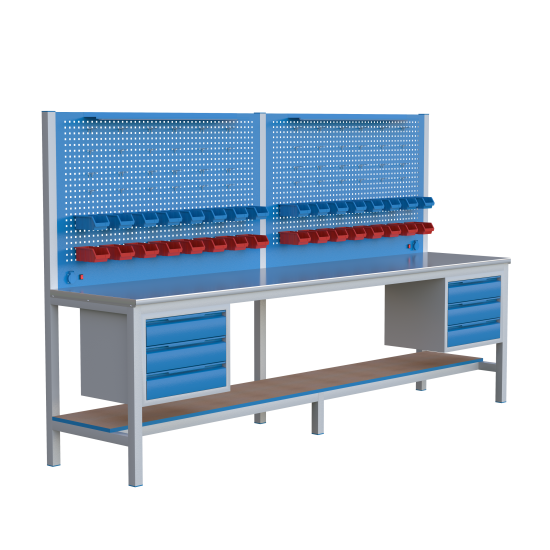 KAMPANYALI 3MT Sybtmz ÇALIŞMA TEZGAHI 6 ÇEK.