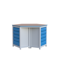 Altıgen 15 Çekmeceli Sybtmz Çalışma Tezgahı