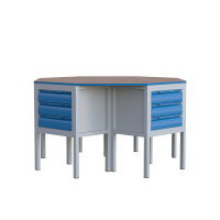 Sekizgen 12 Çekmeceli Sybtmz Çalışma Tezgahı