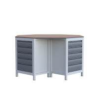 Sekizgen 20 Çekmeceli Sybtmz Çalışma Tezgahı