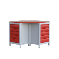 Sekizgen 20 Çekmeceli Sybtmz Çalışma Tezgahı