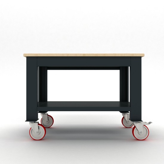 Sybtmz 65.17.03 Tekerlekli Ahşap Tablalı Taşıma Arabası (1100 mm genişlik)