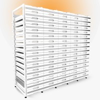 Sybtmz 60.10.05 Beş Üniteli Çekmeceli Eczane Rafı