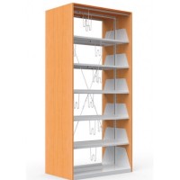 Birli çift yüzlü kitaplık