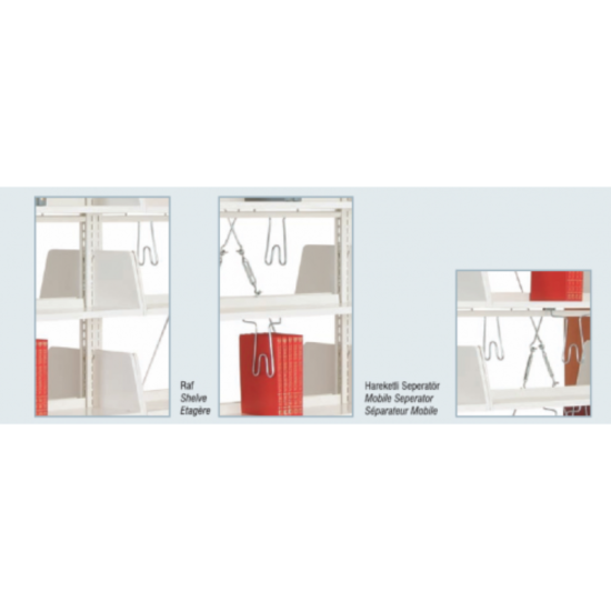 Birli tek yüzlü kitaplık