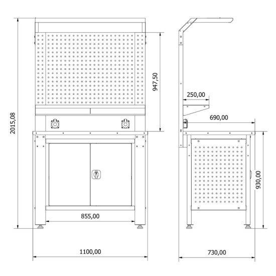 Çalışma Tezgahı Sybtmz.36.15.13