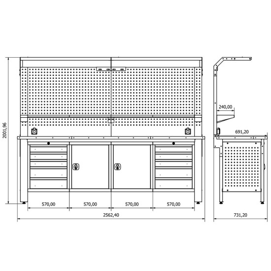 Çalışma Tezgahı Sybtmz.36.15.18
