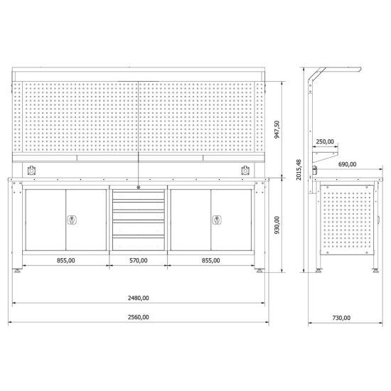 Çalışma Tezgahı Sybtmz.36.15.38