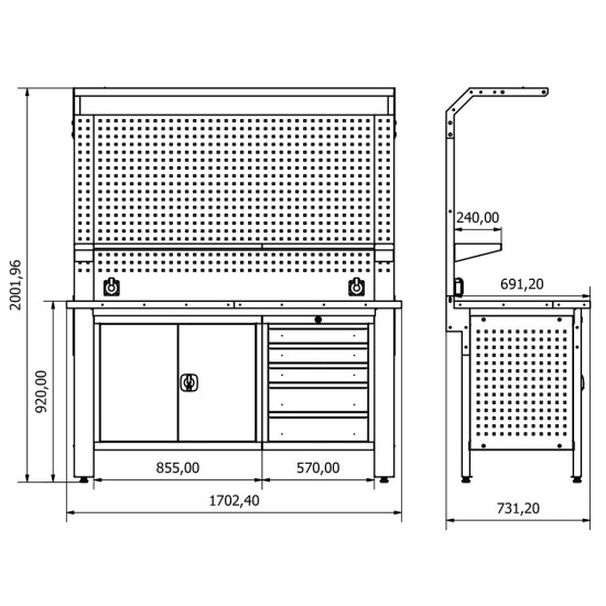 Çalışma Tezgahı Sybtmz.36.15.67